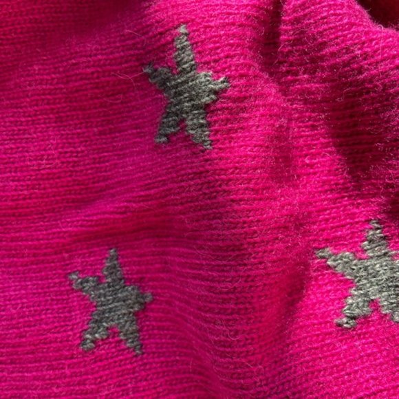 NWT Reversible Beanie in Blue and Magenta (wool & alpaca blend) - Picture 7 of 7